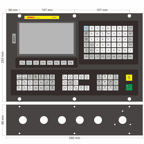XC809D系列雕铣多功能数控系统