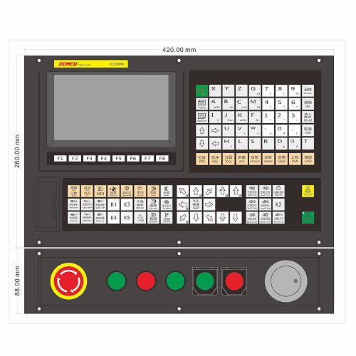 XC1000M系列钻攻多功能多用途数控系统